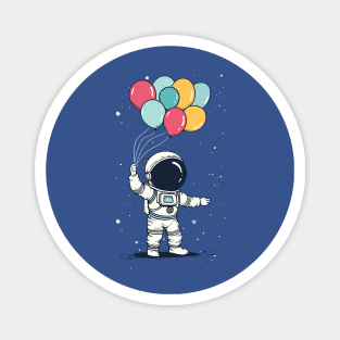 cute astronaut Magnet